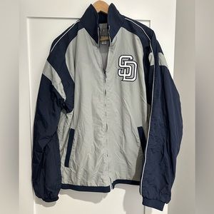 San Diego Padres Majestic Jacket size Medium